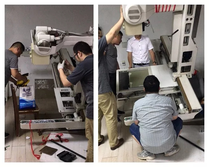 祝贺武汉协和东西湖医院医疗设备整体顺利搬迁完成，为第七届军运会保驾护航！